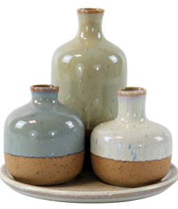 8791 SET DE VASES SKAGEN 4P